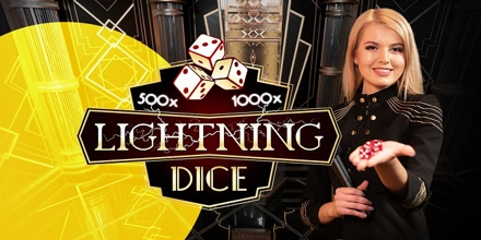 Offer Image for Lightning Dice: Η επόμενη φάση του live καζίνο!