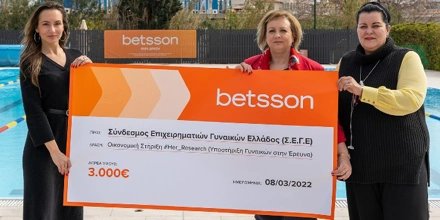 Offer Image for Η Betsson υποστηρίζει τις γυναίκες!