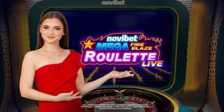 Offer Image for H Novibet Mega Fire Blaze Roulette είναι γεγονός!