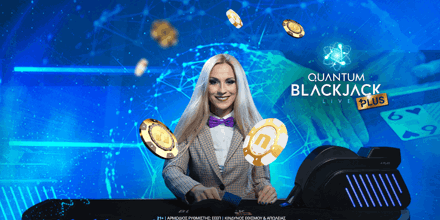 Offer Image for Quantum Blackjack Plus: Παιχνίδι σε άλλη «διάσταση» στο live casino της Novibet!