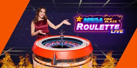 Offer Image for Mega Fire Blaze Roulette Live: Αυτό θα πει καυτά τραπέζια ρουλέτας!