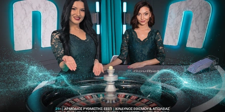 Offer Image for Αληθινή εμπειρία live καζίνο σε Ρουλέτα, Blackjack και Casino Hold’em