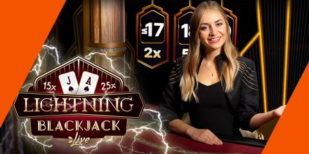 Offer Image for Vistabet Lightning Blackjack: Το ζωντανό καζίνο σε άλλη διάσταση!