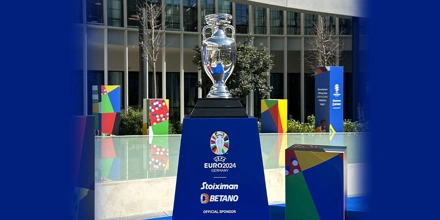 Offer Image for Δες από κοντά το κύπελλο του UEFA EURO 2024!