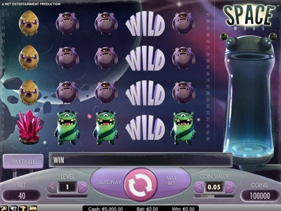 Slot Brand Image for Space Wars